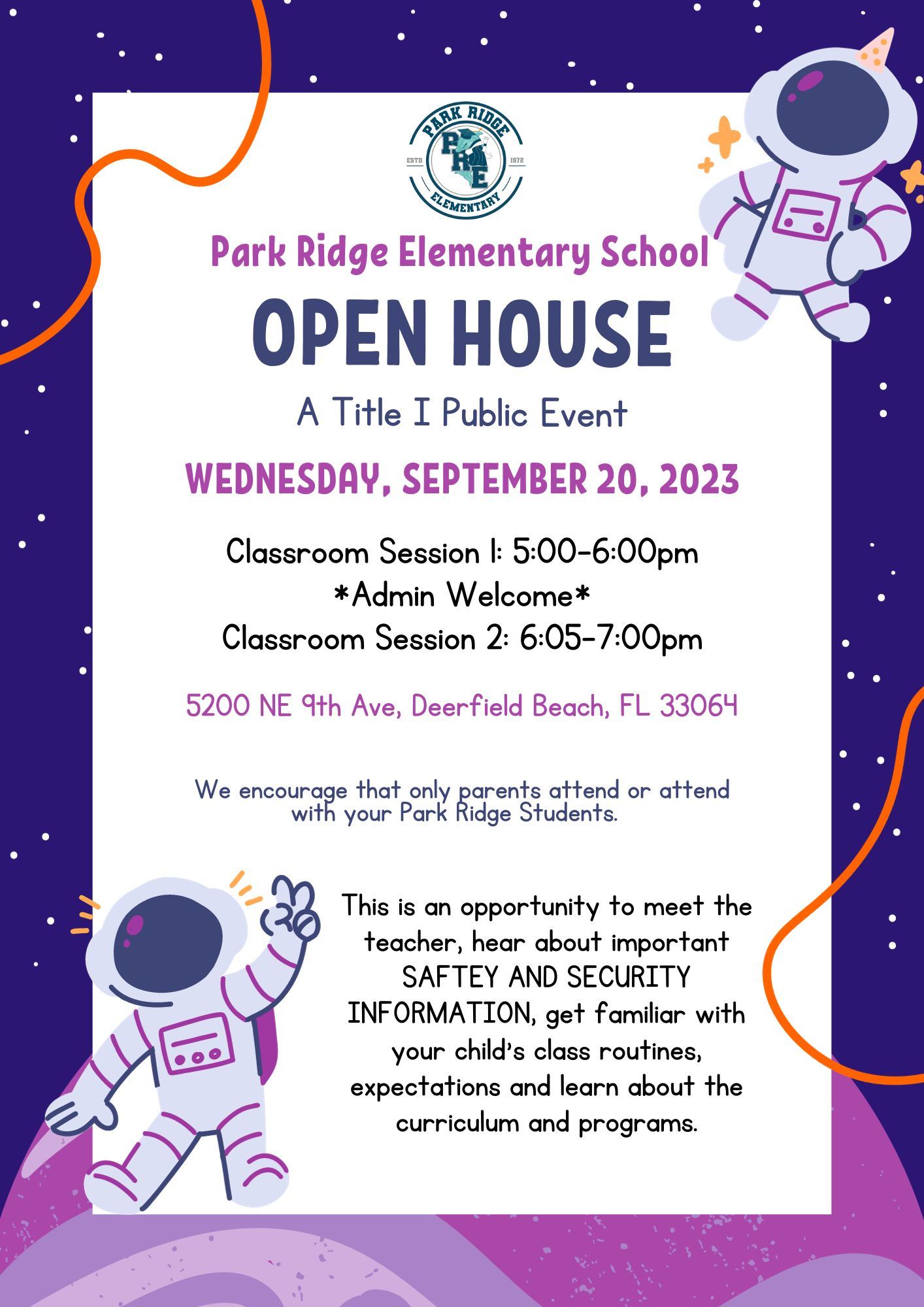  Open House